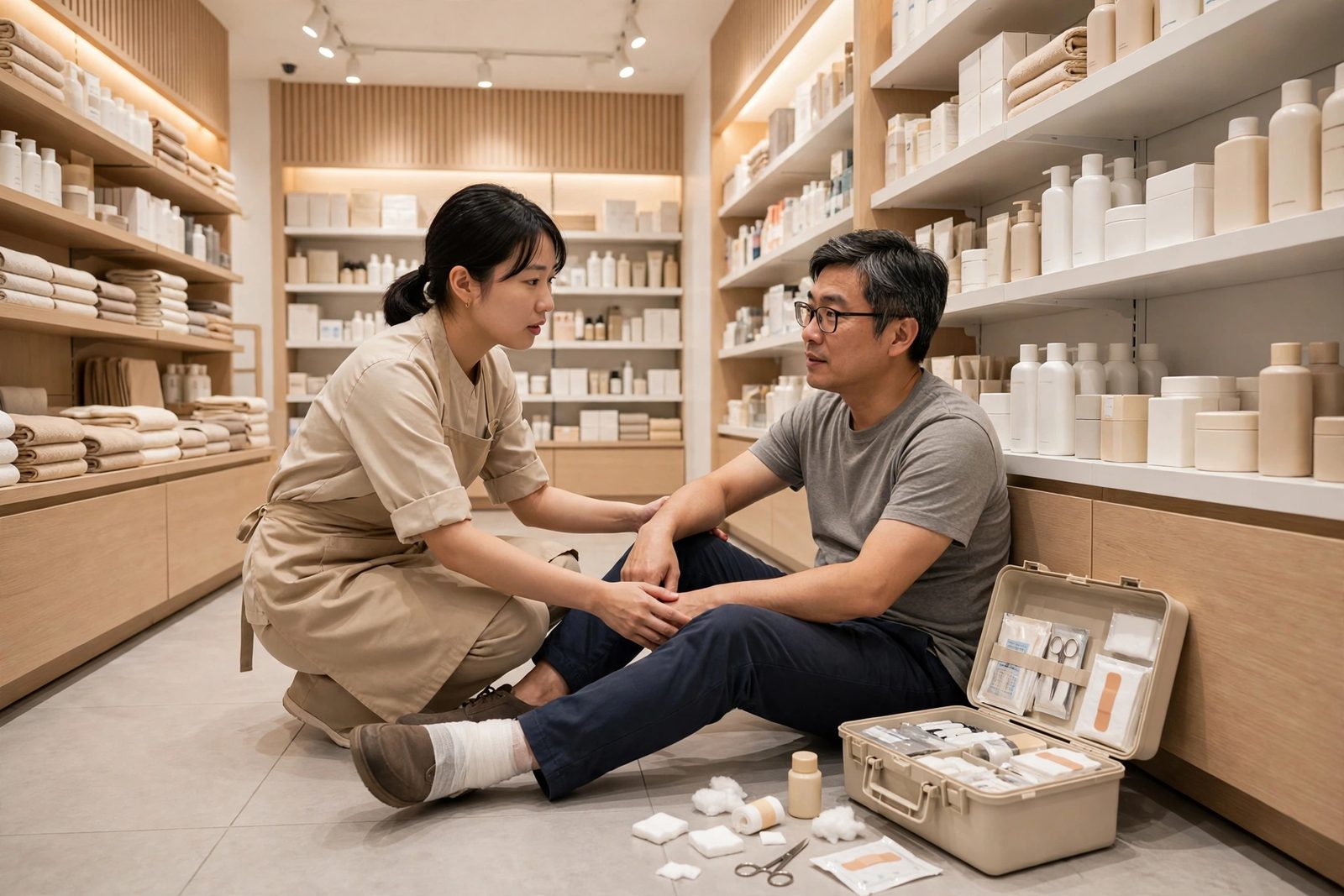 顧客喺店內受傷點算？商戶即場處理、意外記錄同保險通報實務