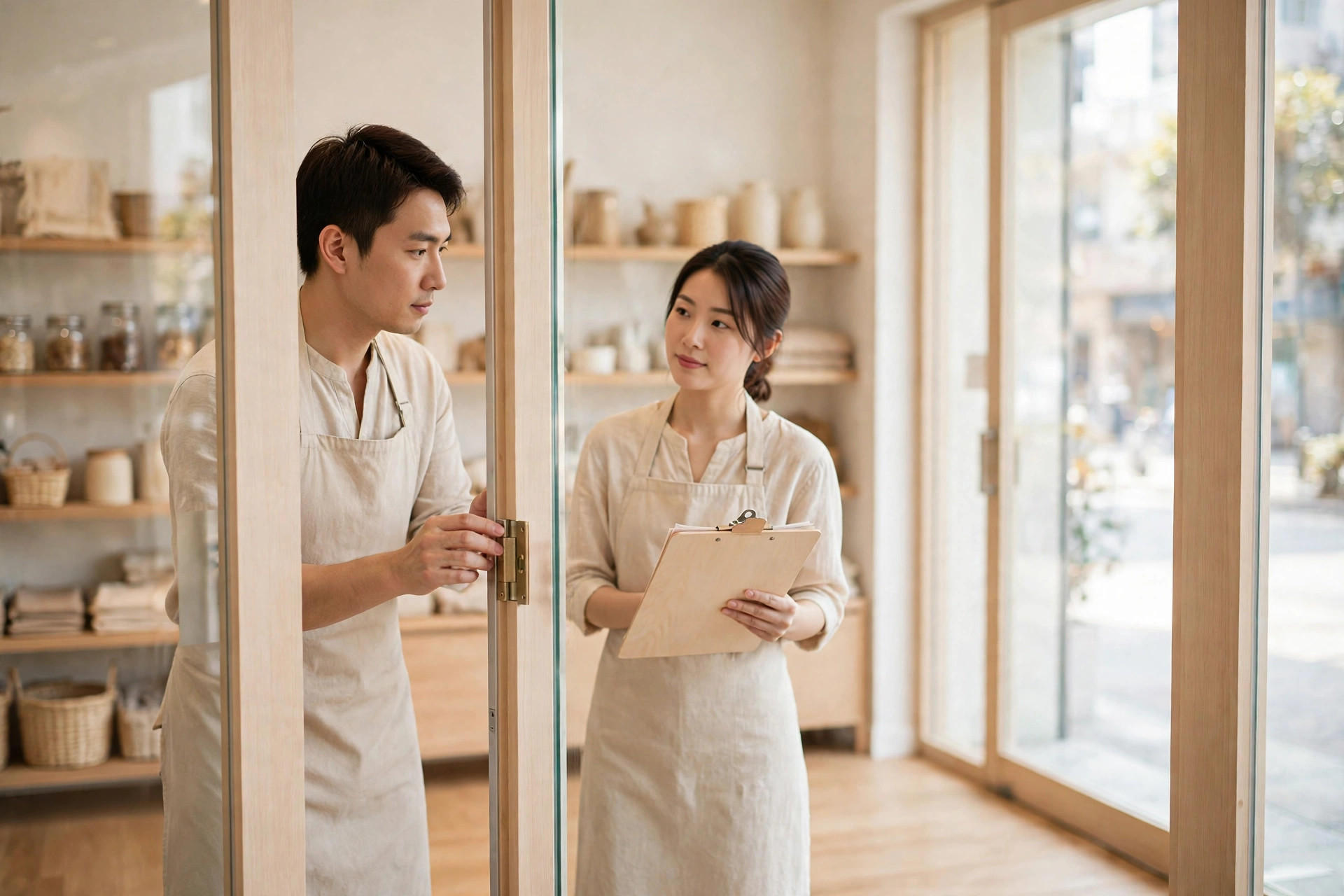 店內玻璃門／自動門安全：安裝、檢查、防火同責任實務