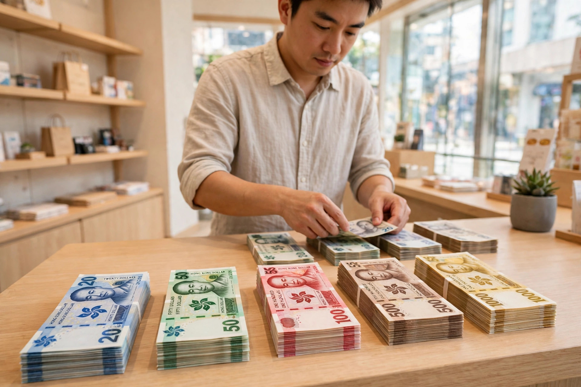 門市收銀紙幣整理管理