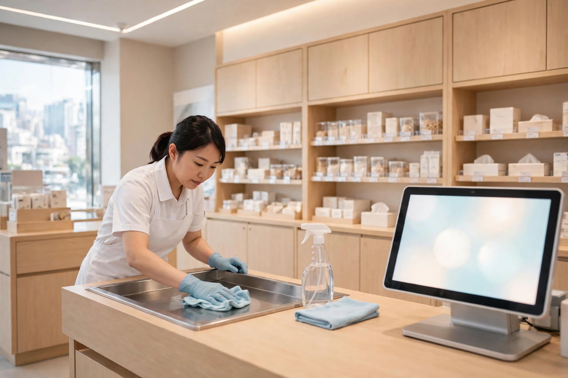 《門市收銀找續托盤消毒檢查覆核異常跟進覆核紀錄覆核紀錄覆核紀錄覆核管理》