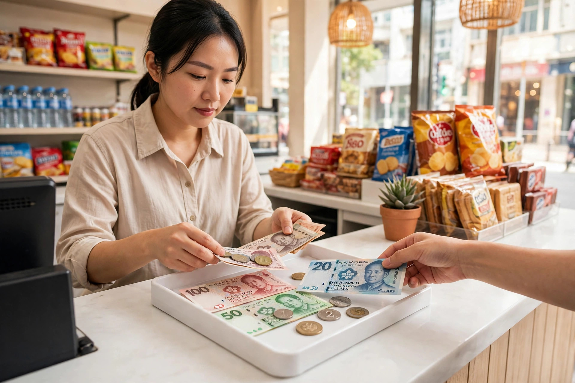 門市收銀找續托盤管理