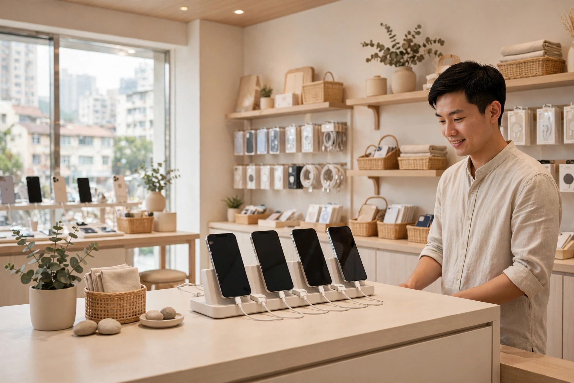 店內顧客手機充電安排：固定充電站、借出充電器、責任與免責告示實務指南
