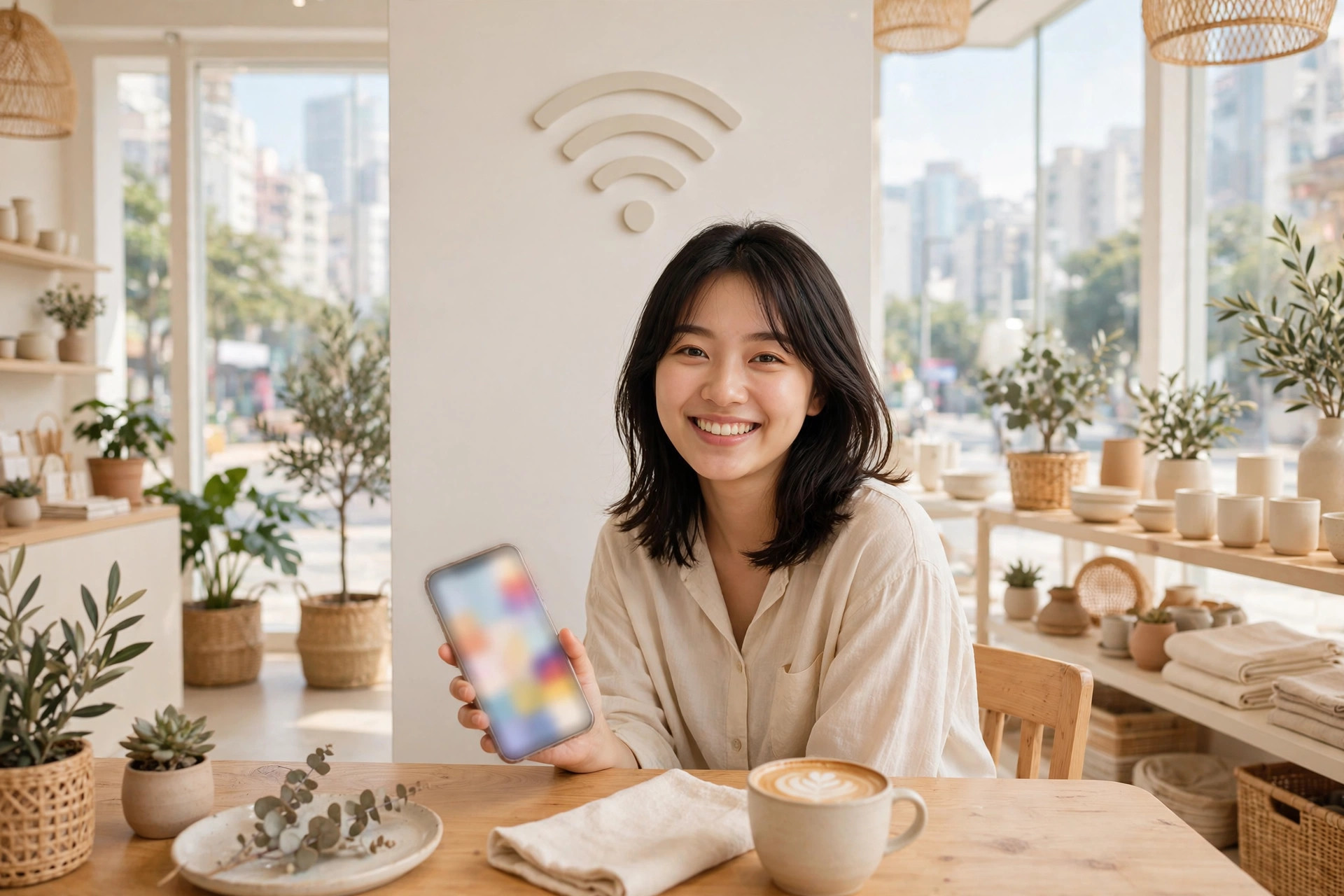 門市顧客免費 Wi-Fi 使用條款與店家責任：免責聲明點寫