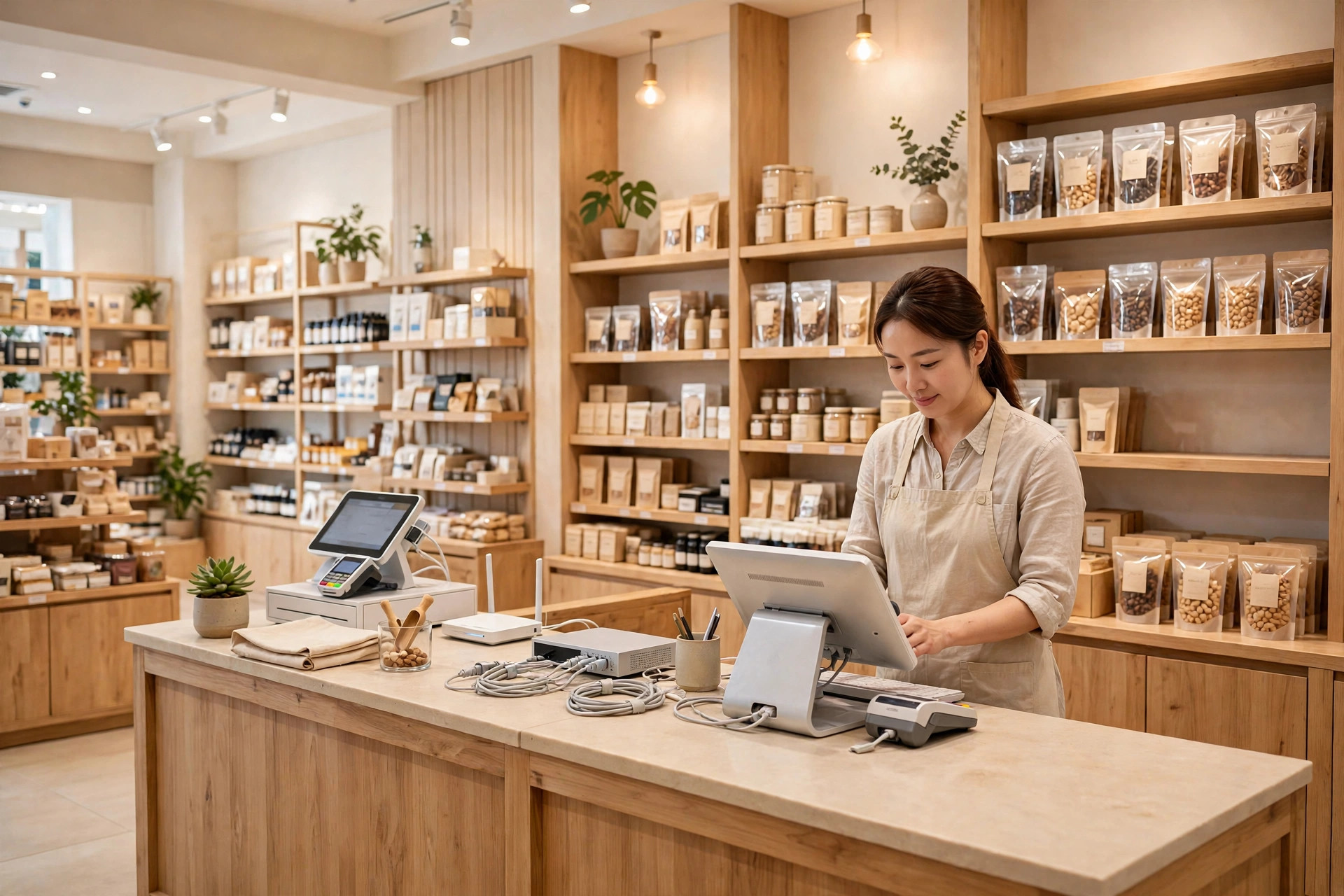門市收銀系統網絡連接管理