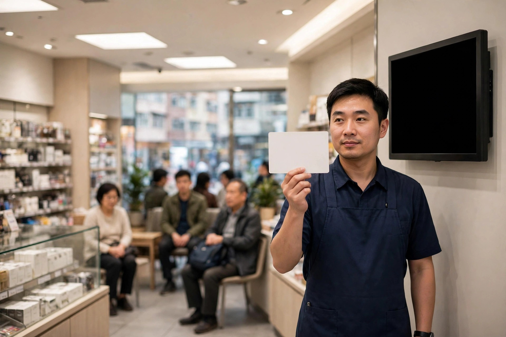 門市叫號系統故障應變：顯示屏失靈、籌紙用完、人工叫號備援