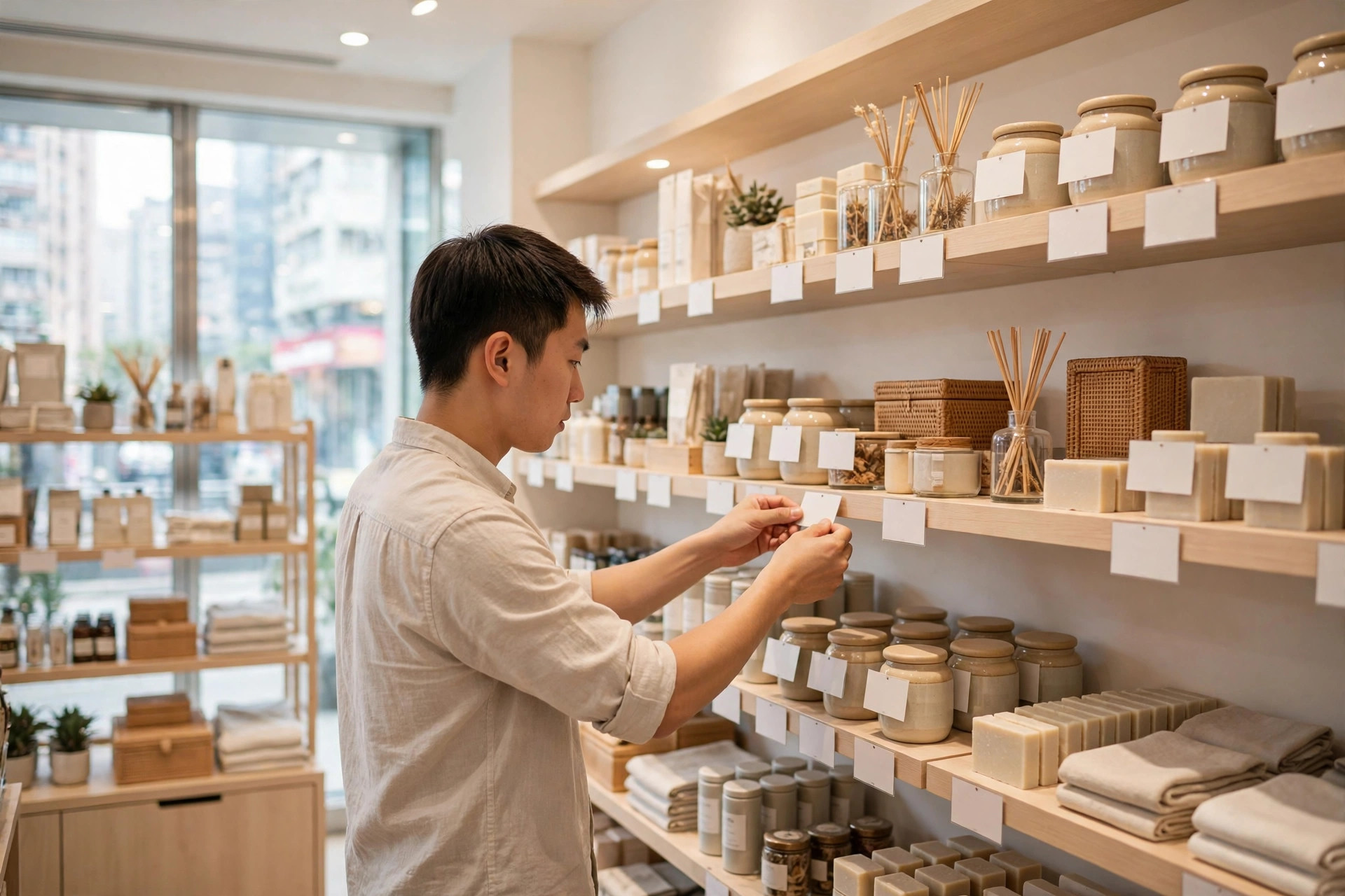 《門市貨品陳列價錢牌列印紀錄異常跟進管理》