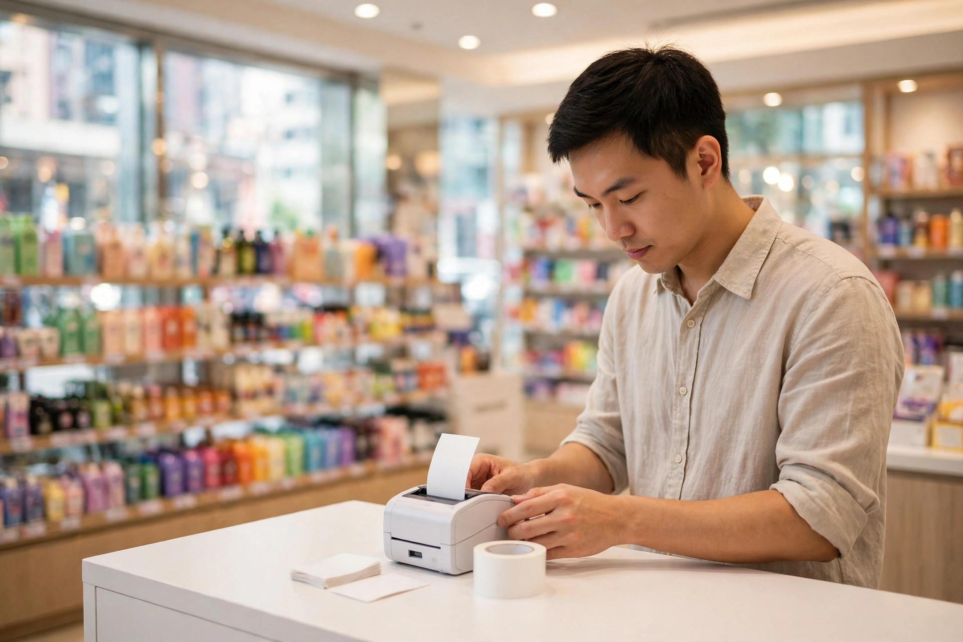 《門市貨品陳列價錢牌列印紀錄異常跟進覆核紀錄管理》