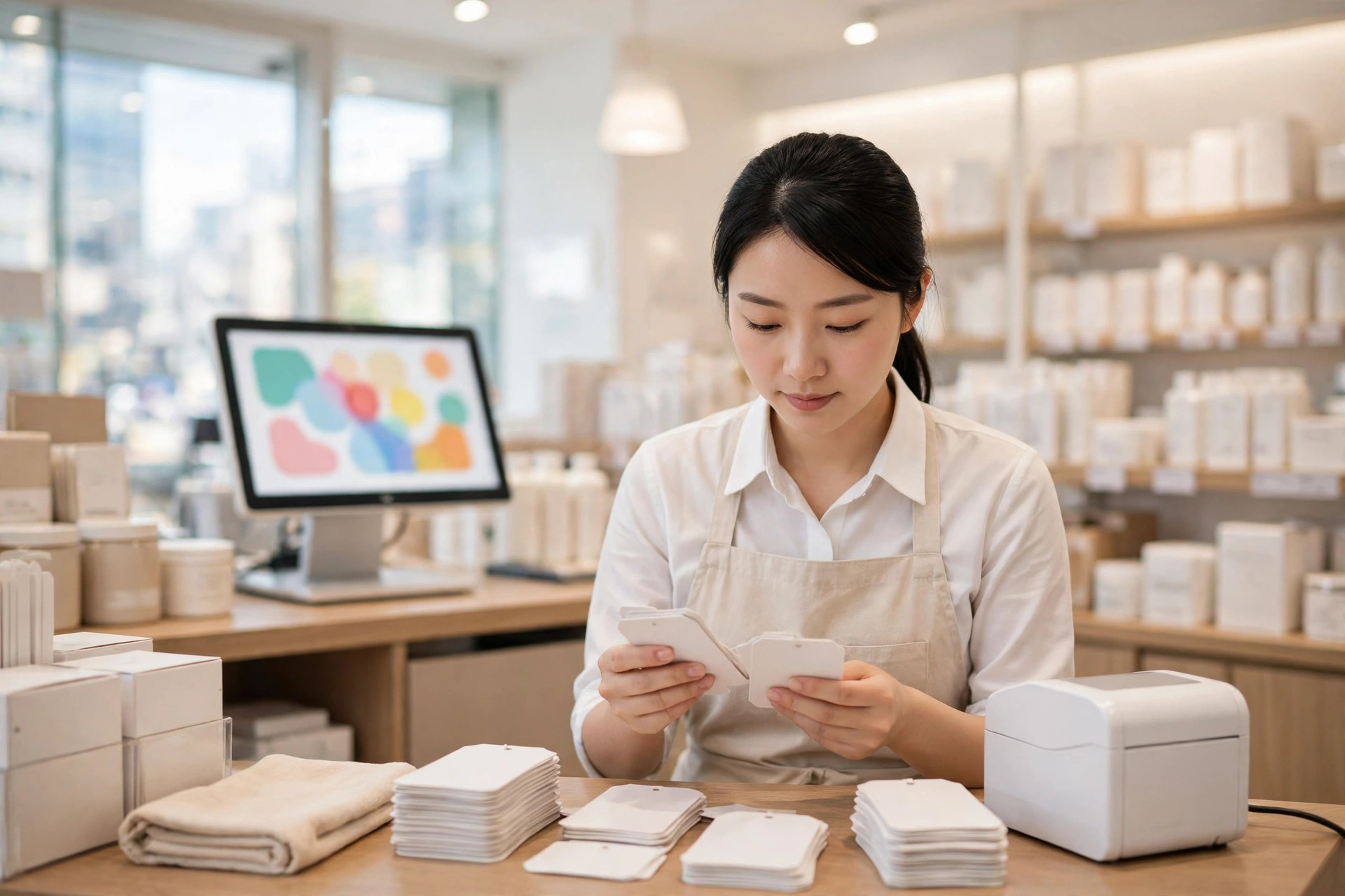 《門市貨品陳列價錢牌列印紀錄覆核管理》