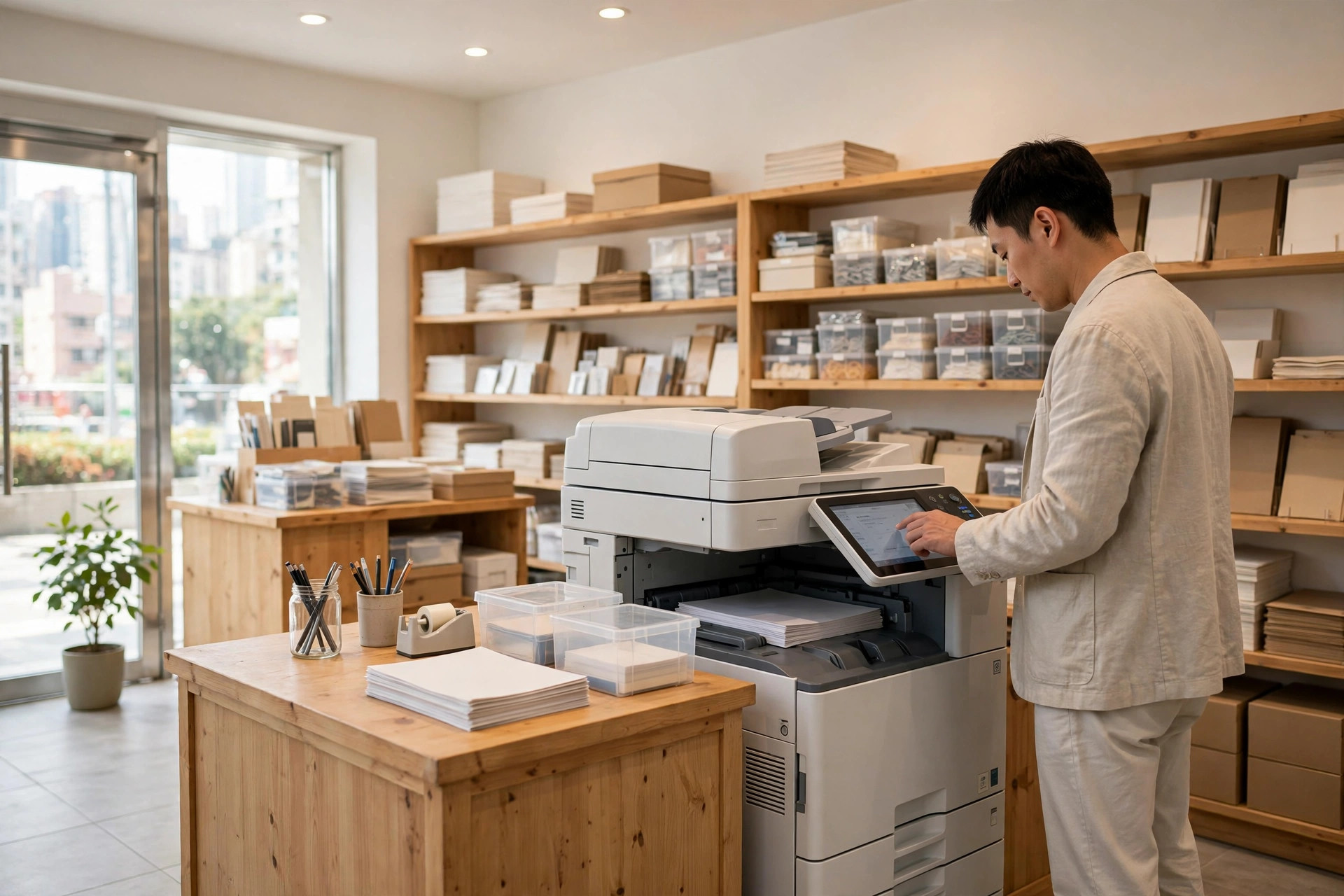 商戶店內顧客自助影印機管理：擺放、收費、卡紙、耗材、私隱同版權實務指南