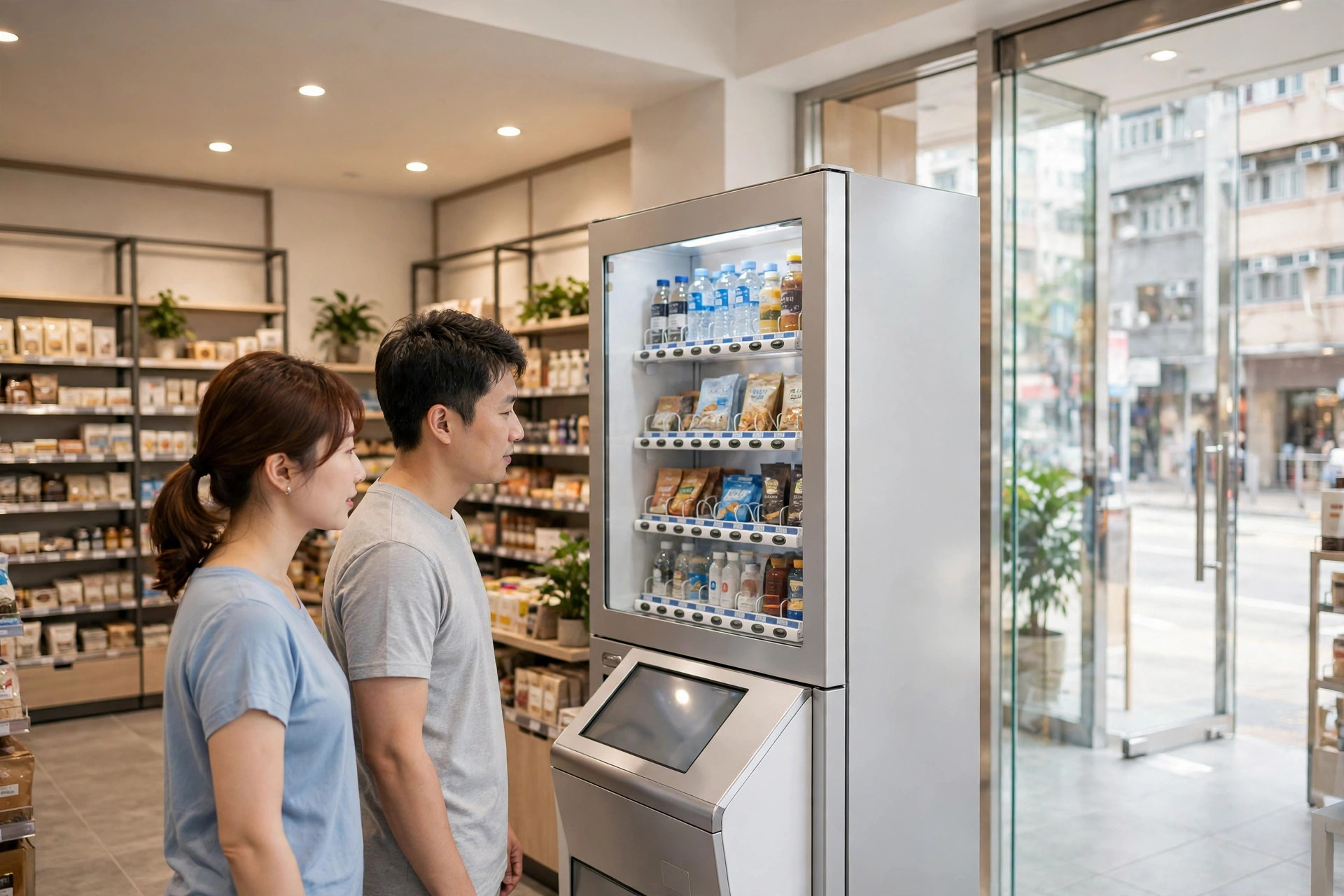 商戶店內顧客自助售賣機安排：擺放、補貨、故障、退款、標價、衞生與電力安全實務指南