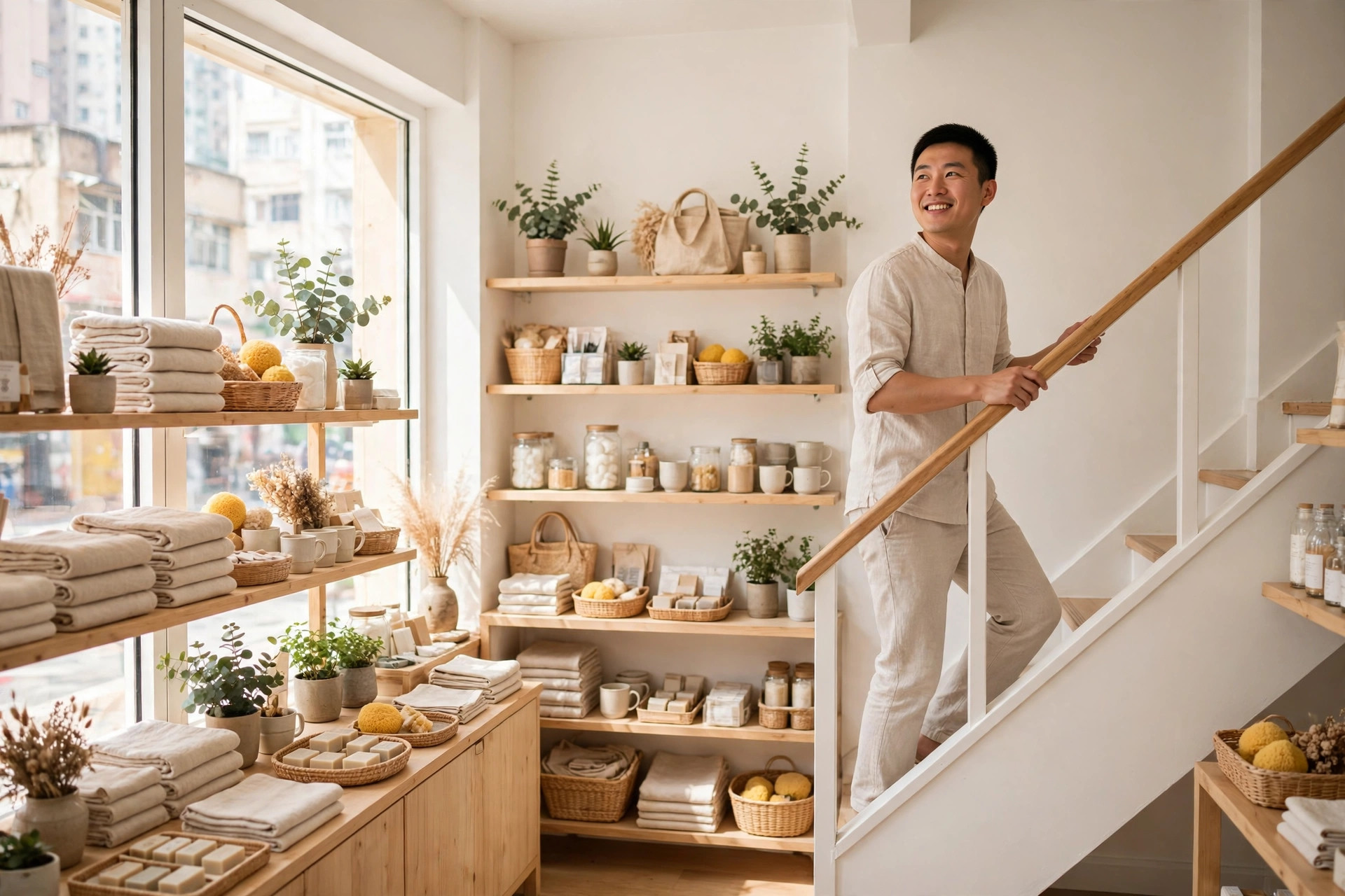 門市店內樓梯安全管理